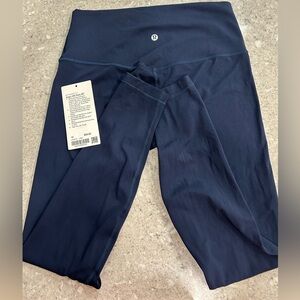 Navy, Lululemon Align HR Pant 28”